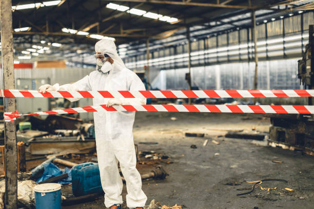 Professional Trauma Scene Cleanup technician working in Alvord, TX